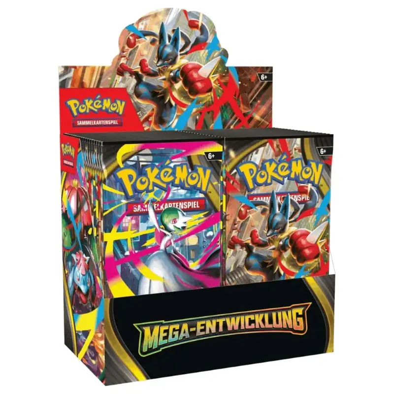 Mega-Entwicklung 36 Booster Display (DE)