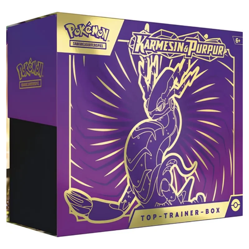 Karmesin & Purpur Miraidon Top Trainer Box (DE)