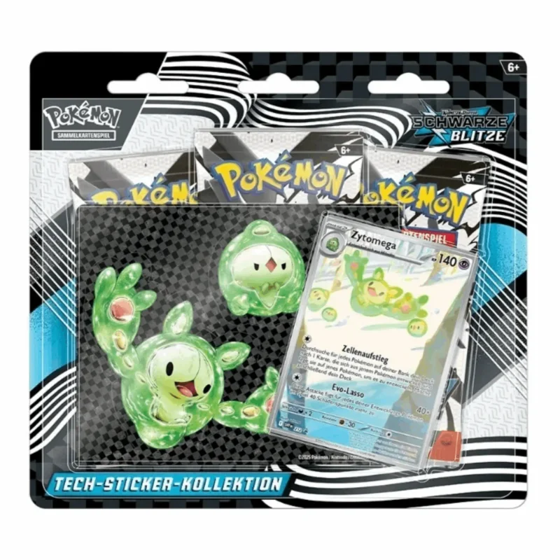 Schwarze Blitze: Zytomega Tech Sticker Kollection (DE)