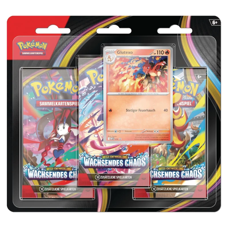 Wachsendes Chaos: Glutexo 3-Pack Blister (DE)