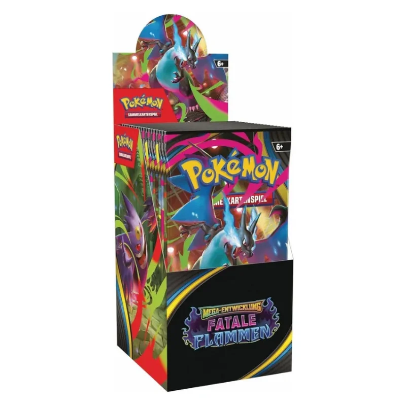 Fatale Flammen 18 Booster Display (DE)
