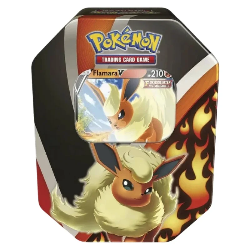 Evoli-Entwicklungen: Flamara-V Tin-Box (DE)