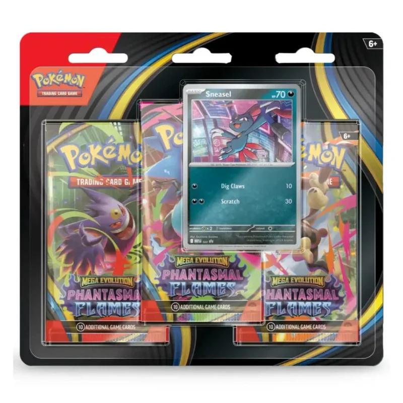 Phantasmal Flames: Sneasel 3-Pack Blister (EN)