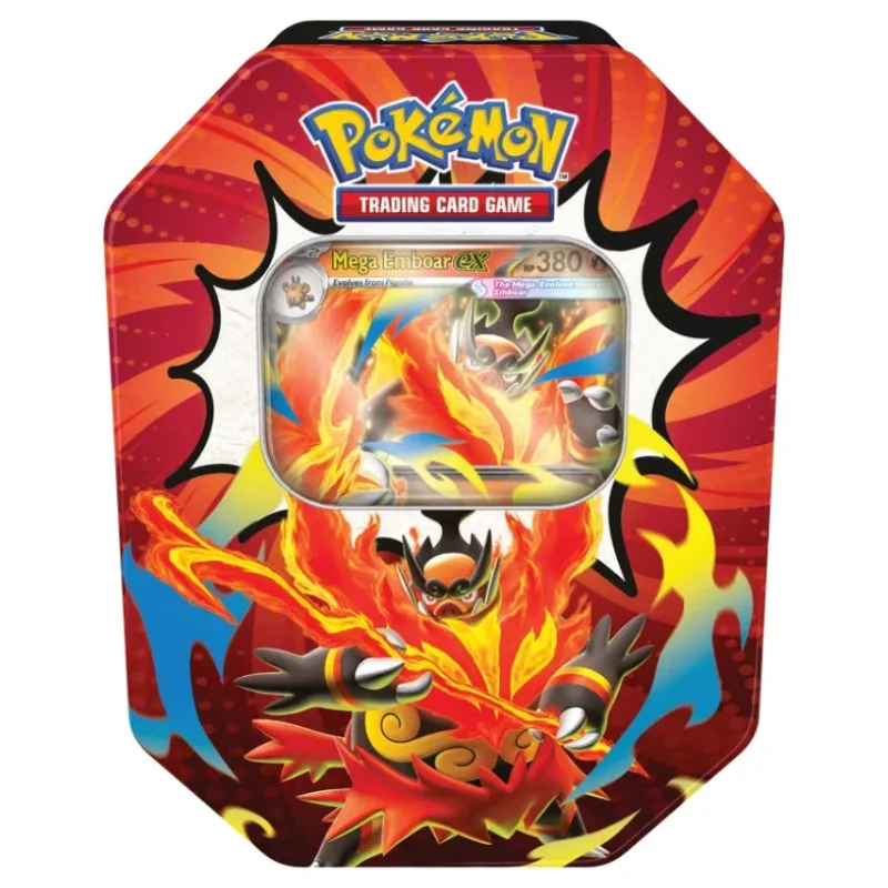 Ascended Heroes: Mega Emboar ex Tin (EN)