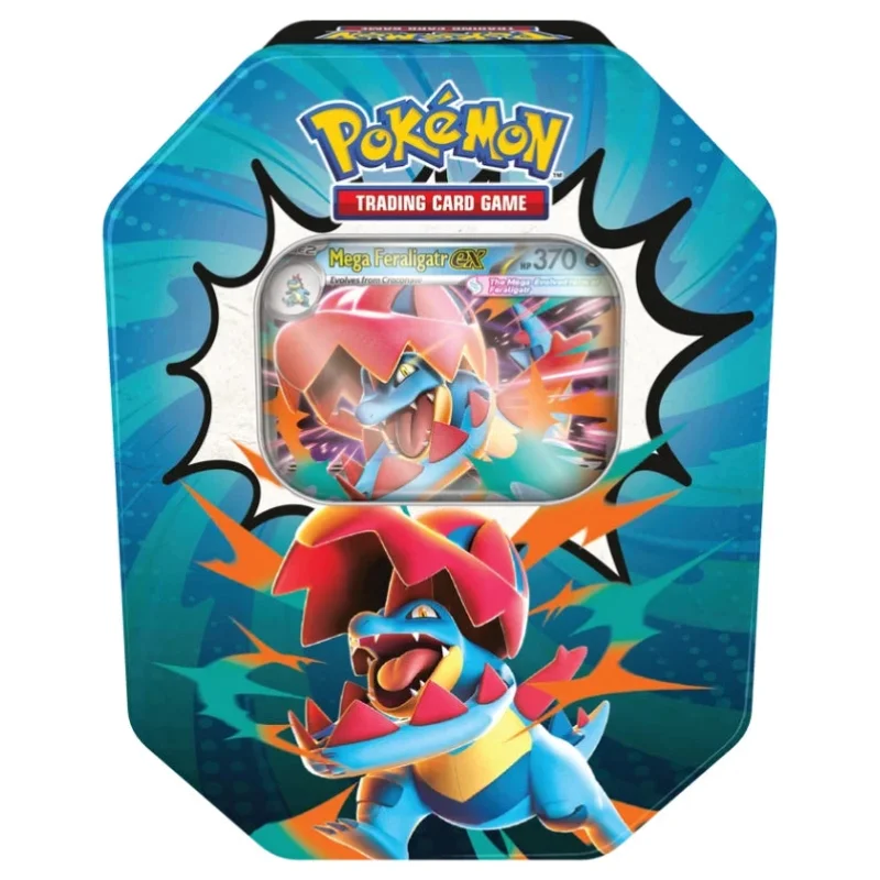Ascended Heroes: Mega Feraligatr ex Tin (EN)