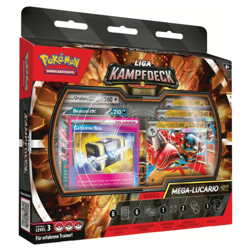 Mega-Lucario ex Liga Kampfdeck (DE)