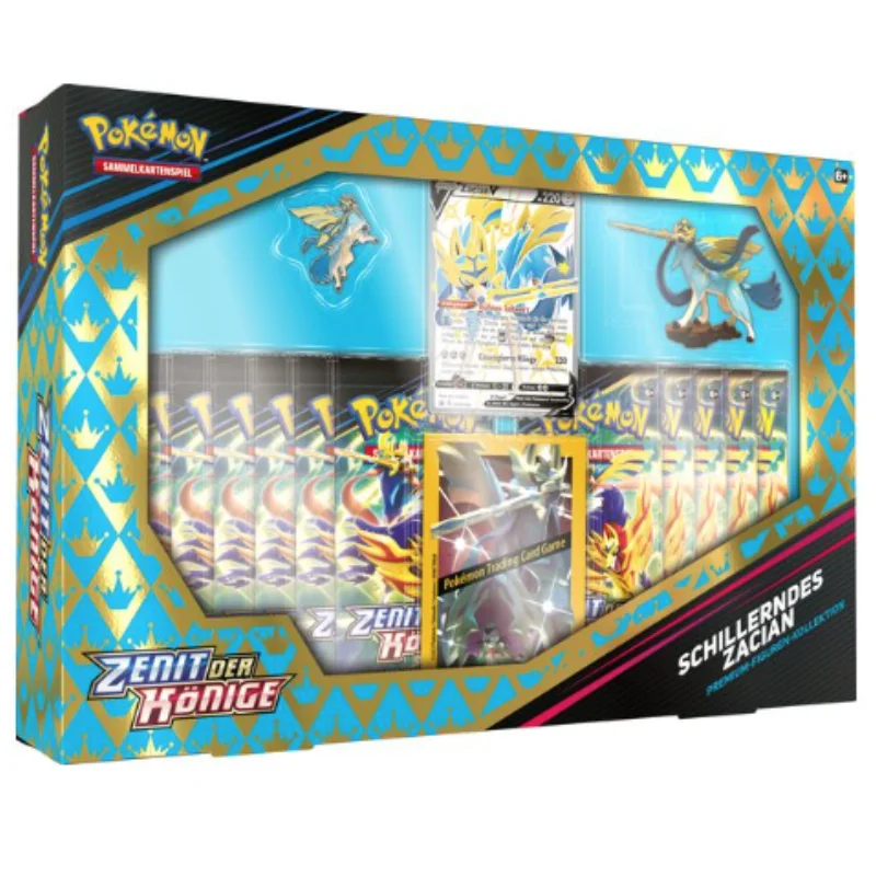 Zenit der Könige: Schillerndes Zacian Premium Figuren Kollektion (DE)