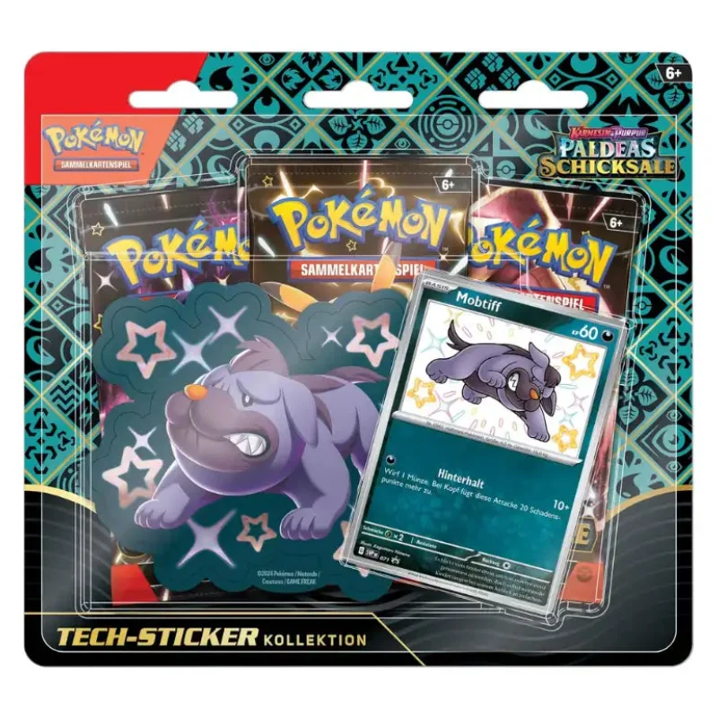 Paldeas Schicksale: Mobtiff Tech-Sticker-Kollektion (DE)