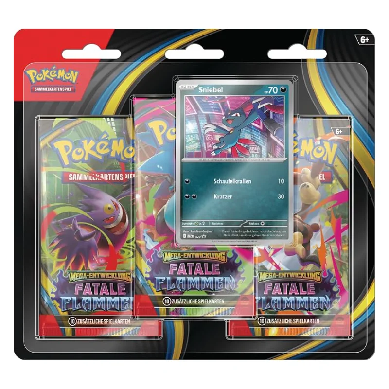Fatale Flammen: Sniebel 3-Pack Blister (DE)